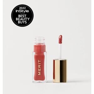 Merit Shade Slick TINTED LIP OIL Pink Beet BRAND NEW
